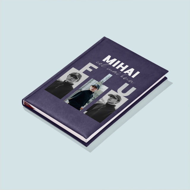 Colaj foto: Cel mai bun fiu - Caiet de carte cu imprimare | RO