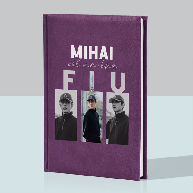 Colaj foto: Cel mai bun fiu - Caiet de carte cu imprimare | RO