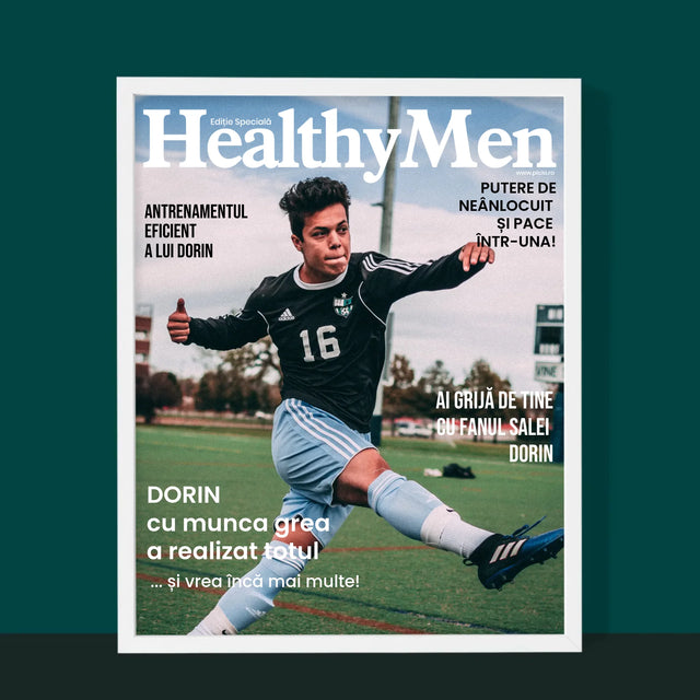 Copertă Derevistă: Healthymen - Imprimare Cu Ramă 30X40 (Verticală)