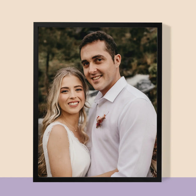 Fotografie Si Semnătură: Fotografia Ta - Imprimare Cu Ramă 30X40 (Verticală)