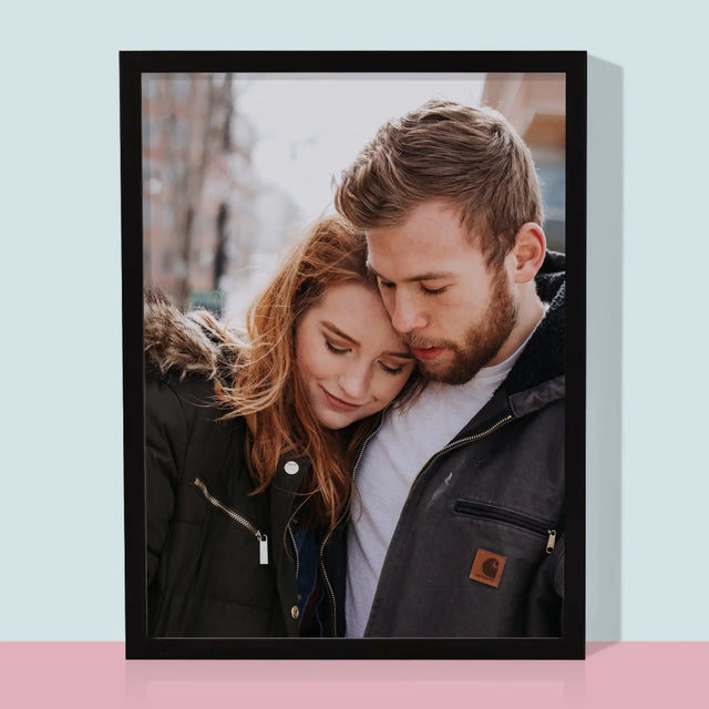 Fotografie Si Semnătură: Fotografia Ta - Imprimare Cu Ramă 30X40 (Verticală)