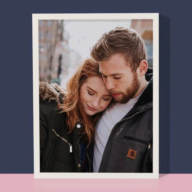 Fotografie Si Semnătură: Fotografia Ta - Imprimare Cu Ramă 30X40 (Verticală)