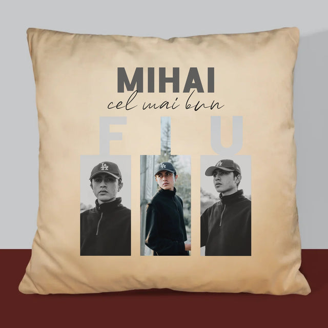 Colaj foto: Cel mai bun fiu - Pernă imprimată | RO
