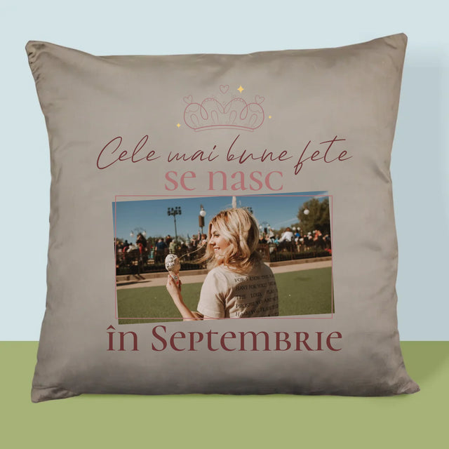 Fotografie Si Semnătură: Cele Mai Bune Fete - Pernă (Cu Fotografie)