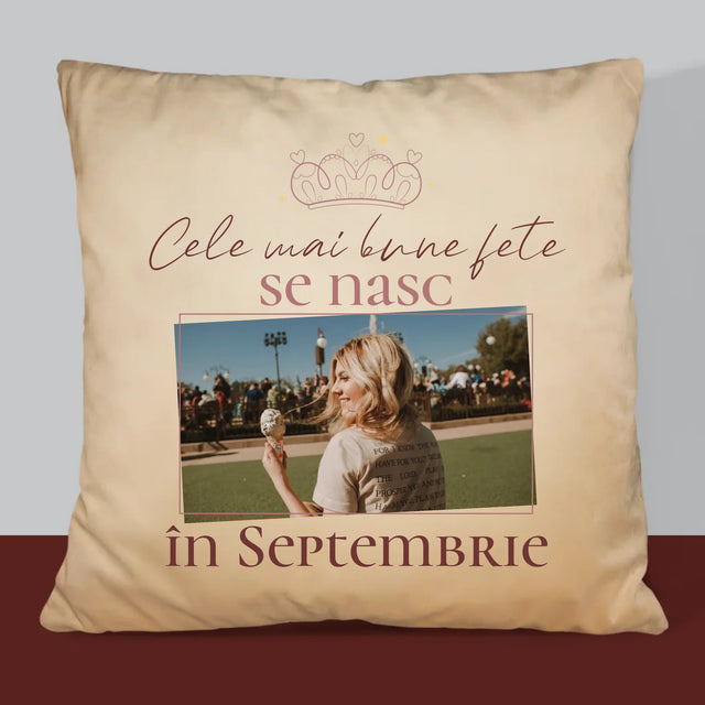 Fotografie Si Semnătură: Cele Mai Bune Fete - Pernă (Cu Fotografie)