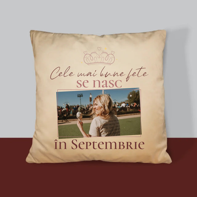 Fotografie Si Semnătură: Cele Mai Bune Fete - Pernă (Cu Fotografie)