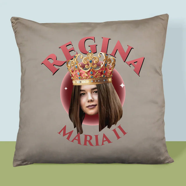 Fotografie Si Semnătură: Regina - Pernă (Cu Fotografie)