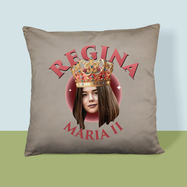 Fotografie Si Semnătură: Regina - Pernă (Cu Fotografie)