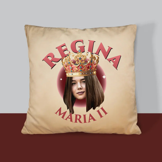 Fotografie Si Semnătură: Regina - Pernă (Cu Fotografie)