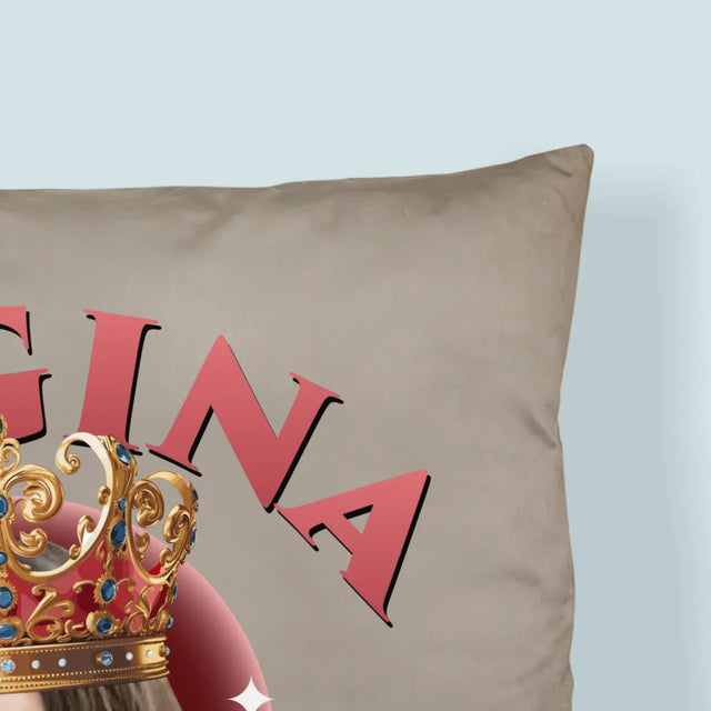 Fotografie Si Semnătură: Regina - Pernă (Cu Fotografie)