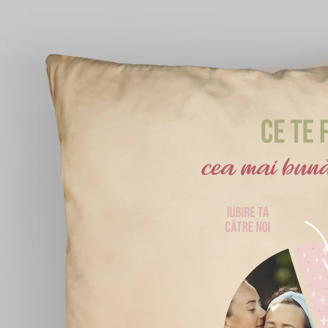 Fotografie Si Semnătură: Calitățile Celei Mai Bune Mame - Pernă (Cu Fotografie)