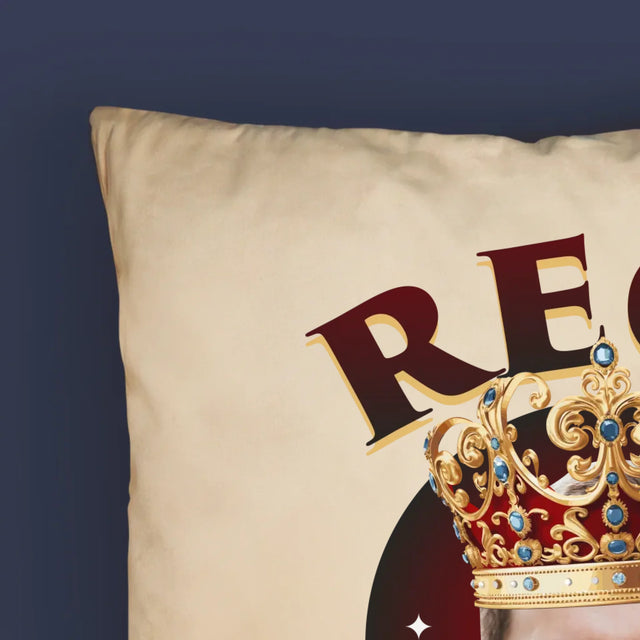 Fotografie Si Semnătură: Rege - Pernă (Cu Fotografie)