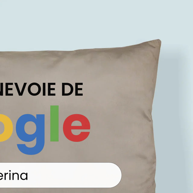 Colaj De Fotografii: Nu Am Nevoie De Google - Pernă (Cu Fotografie)