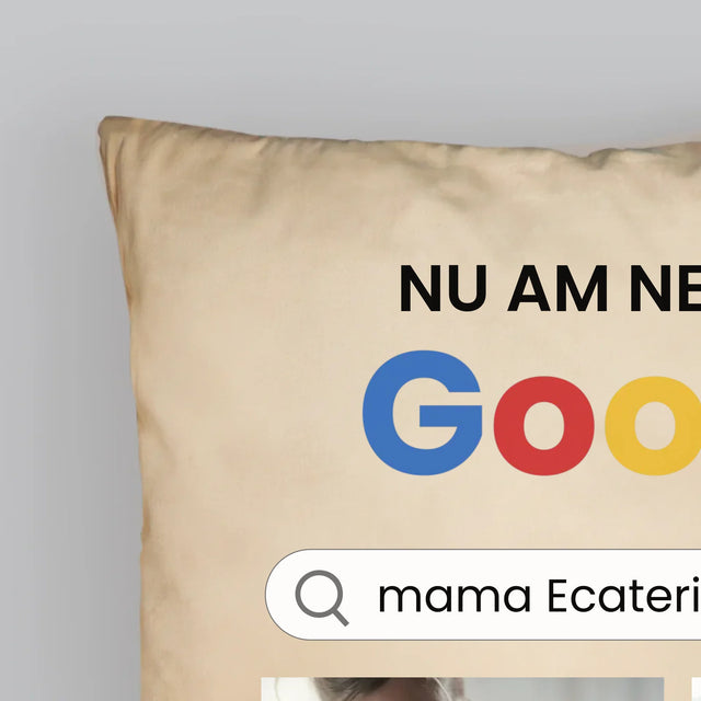 Colaj De Fotografii: Nu Am Nevoie De Google - Pernă (Cu Fotografie)