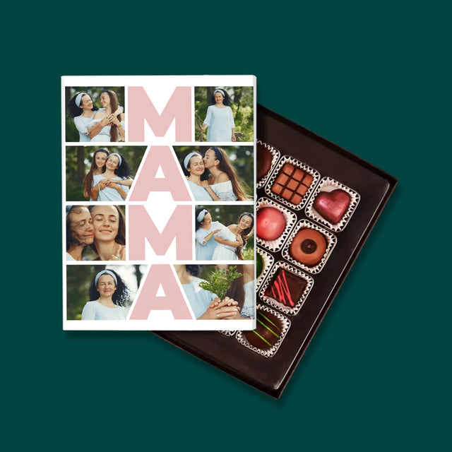 Colaj De Fotografii: Mama Colaj Din Fotografii - Praline