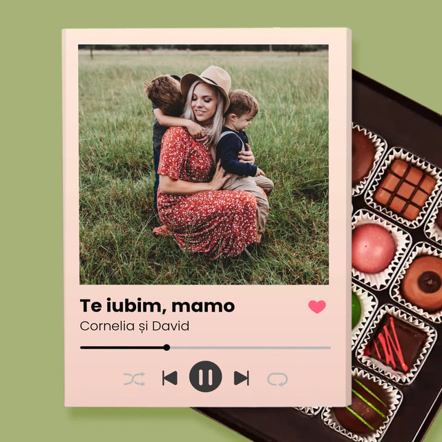 Fotografie Si Semnătură: Te Iubim Mamo - Praline