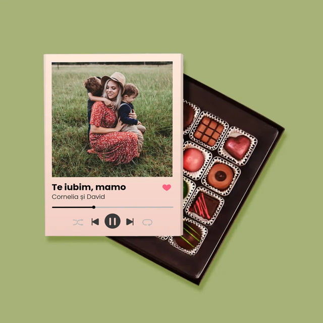 Fotografie Si Semnătură: Te Iubim Mamo - Praline