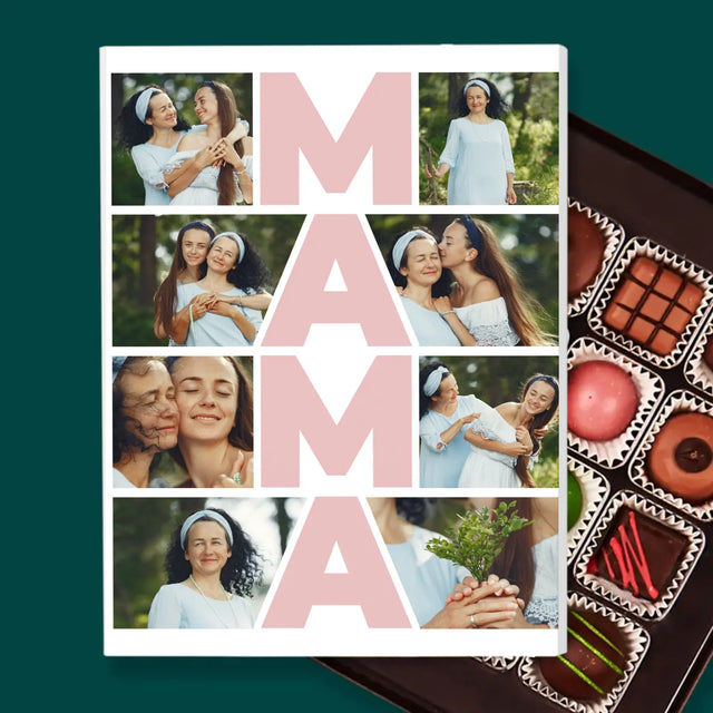 Colaj De Fotografii: Mama Colaj Din Fotografii - Praline