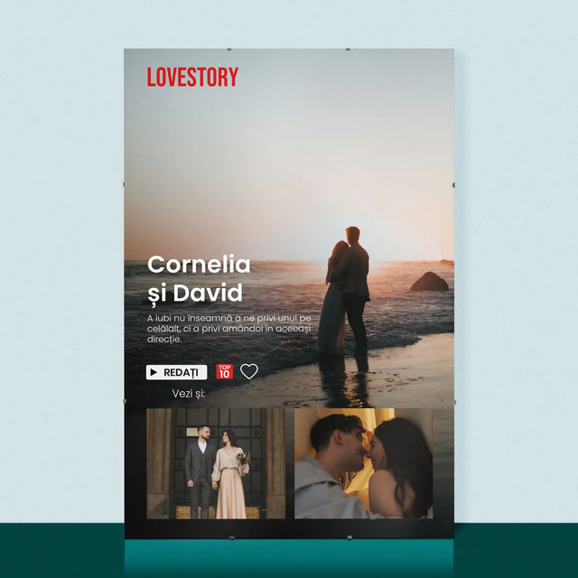 Colaj De Fotografii: Istorie De Dragoste - Poster