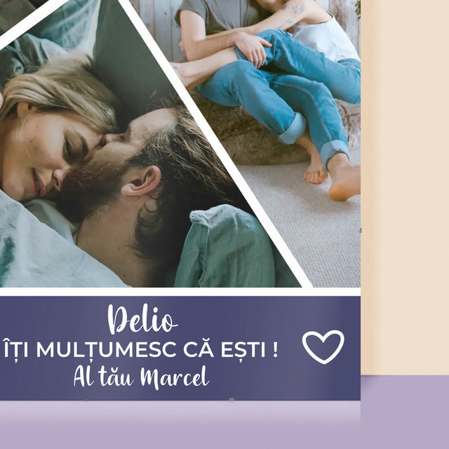 Colaj De Fotografii: Mulțumesc Că Ești - Poster