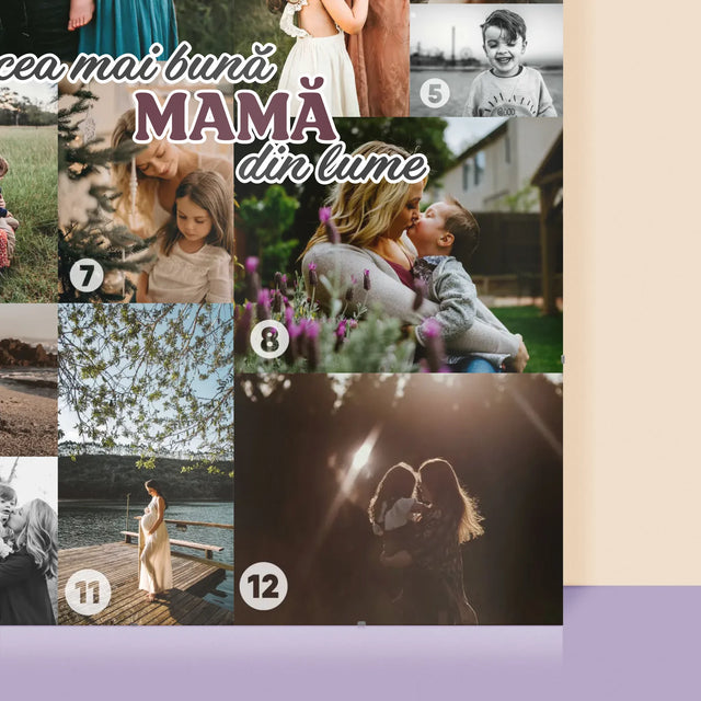 Colaj De Fotografii: Cea Mai Bună Mamă Din Lume - Poster