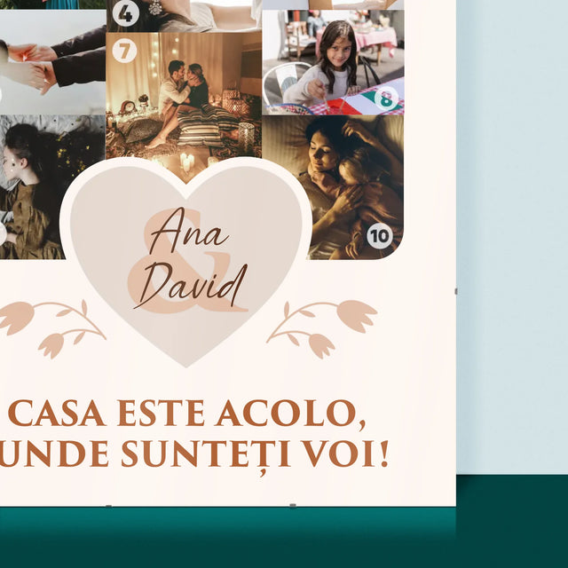 Formă Din Fotografii: Casa Părintească - Poster