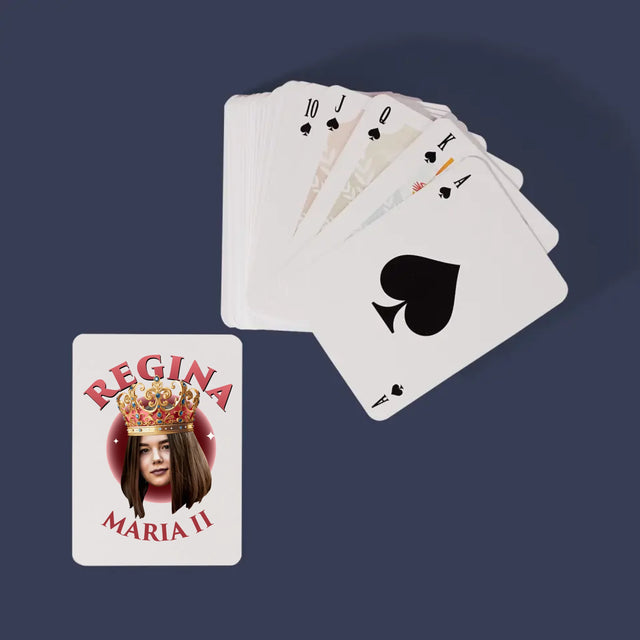 Fotografie și legendă: Queen - Playing Cards | RO