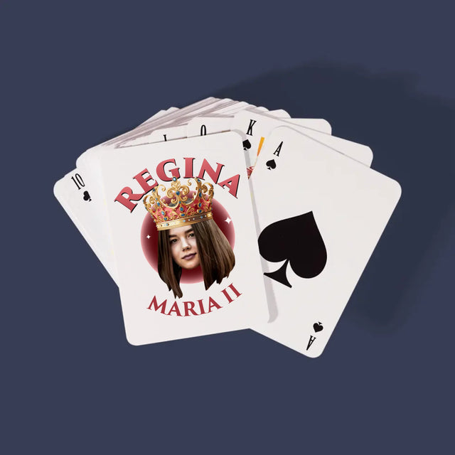 Fotografie și legendă: Queen - Playing Cards | RO