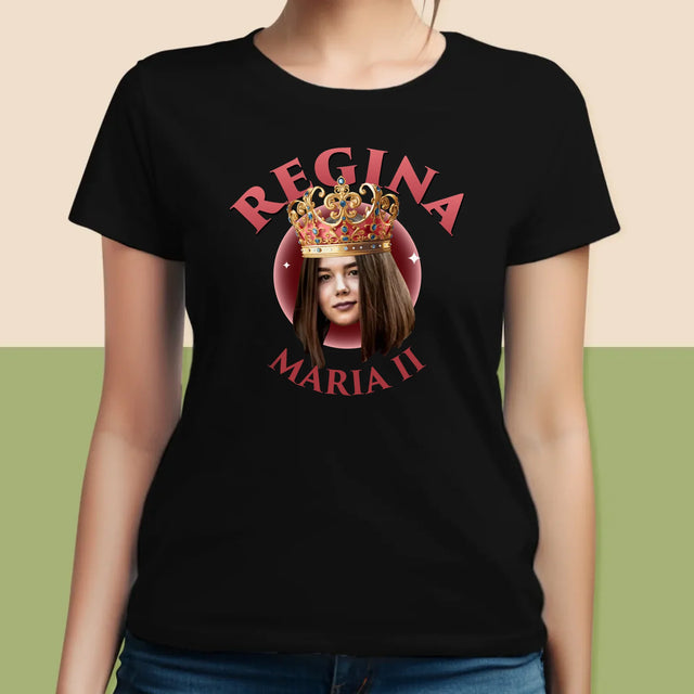 Fotografie Si Semnătură: Regina - Tricou Pentru Femei