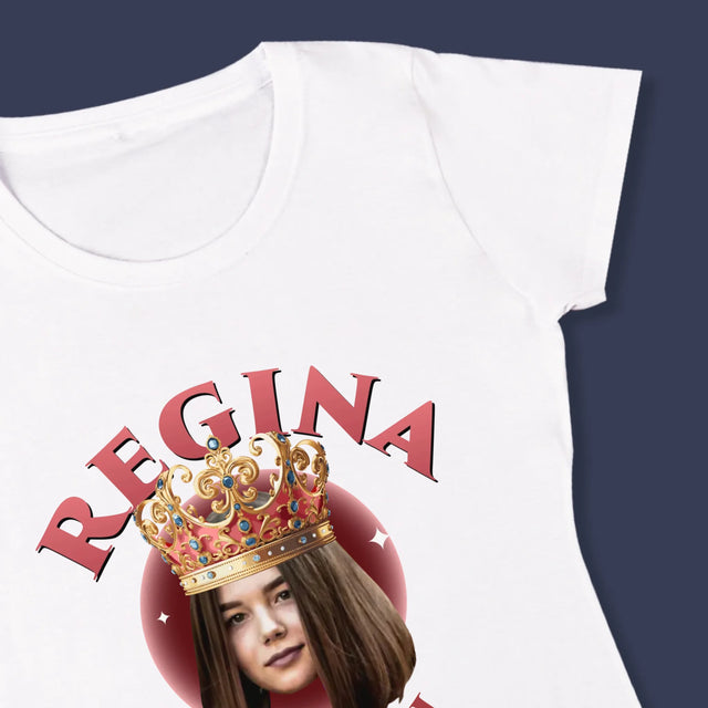 Fotografie Si Semnătură: Regina - Tricou Pentru Femei