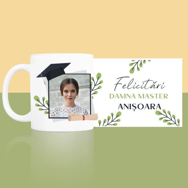 Fotografie Si Semnătură: Felicitări Master - Cană