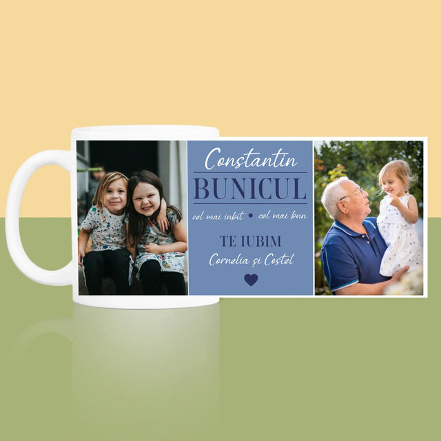 Colaj De Fotografii: Iubitul Bunic - Cană