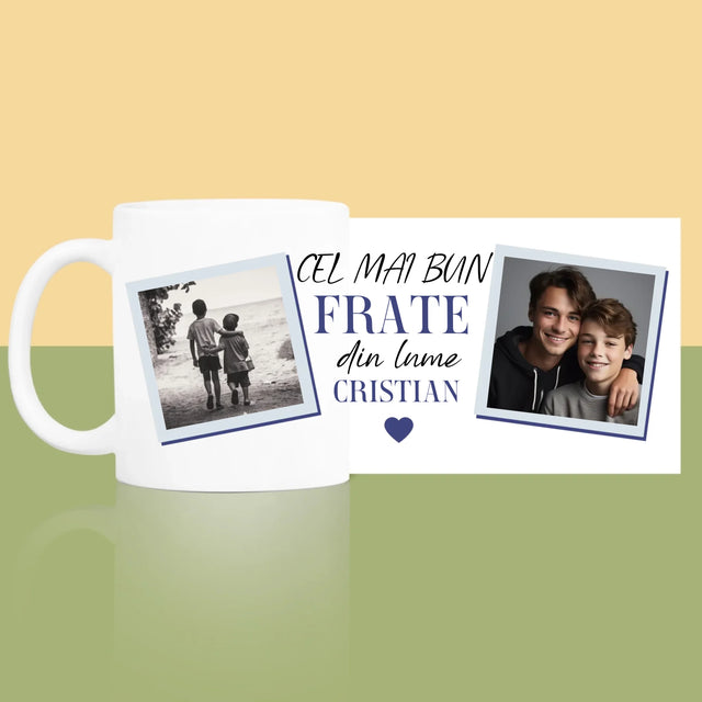 Colaj De Fotografii: Cel Mai Bun Frate Din Lume - Cană