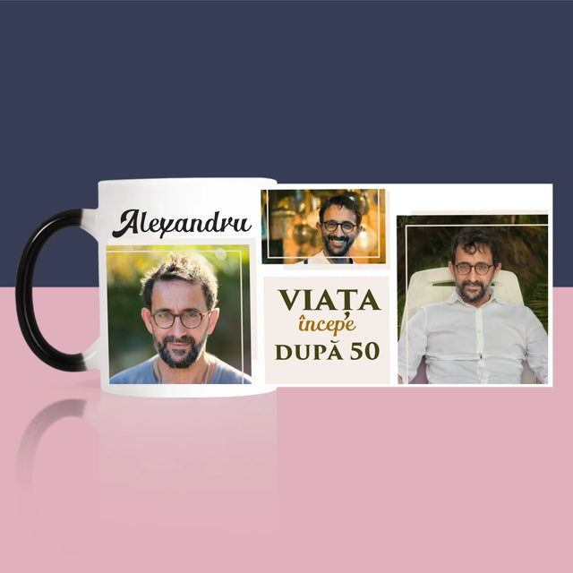 Colaj De Fotografii: Viața Începe După 50 - Cană