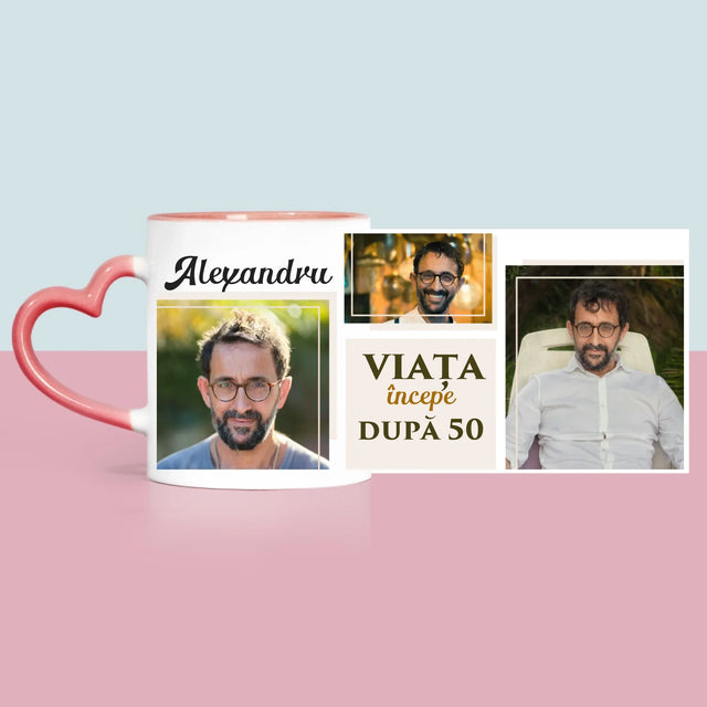Colaj De Fotografii: Viața Începe După 50 - Cană