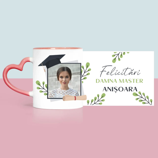 Fotografie Si Semnătură: Felicitări Master - Cană