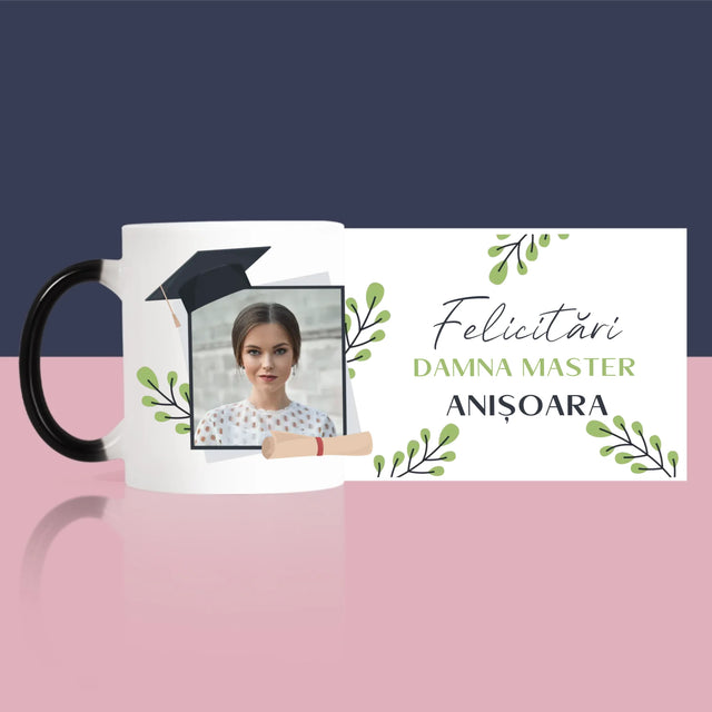 Fotografie Si Semnătură: Felicitări Master - Cană