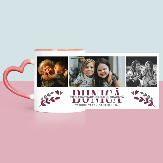 Colaj De Fotografii: Bunică Trăsături De Caracter - Cană