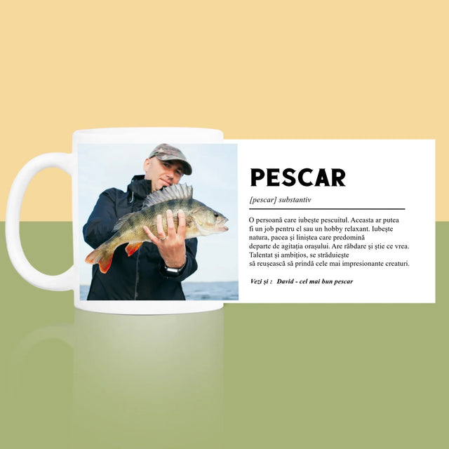 Fotografie Si Semnătură: Definiția Pescarului - Cană