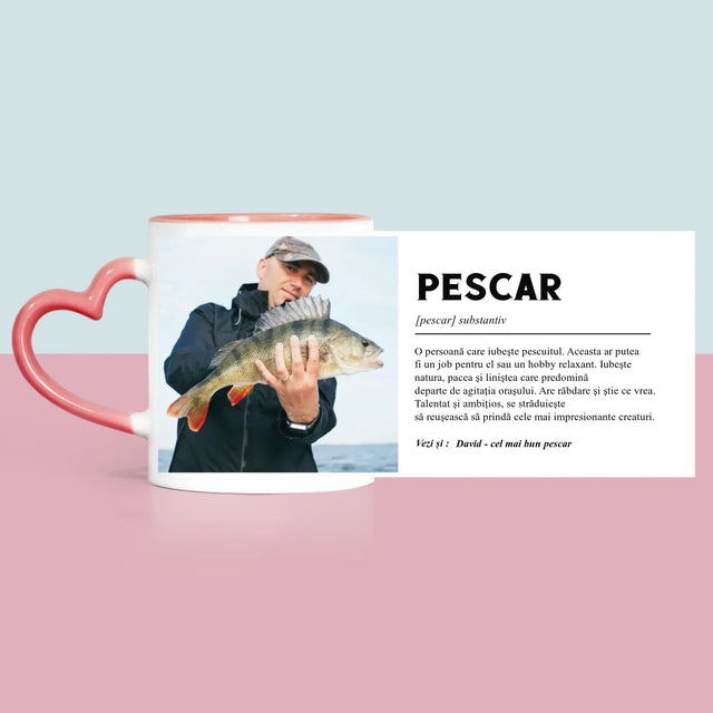 Fotografie Si Semnătură: Definiția Pescarului - Cană