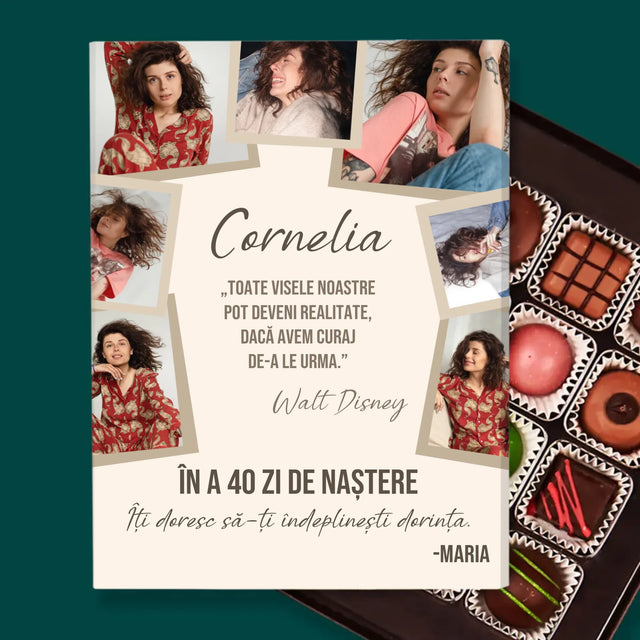 Colaj De Fotografii: 40 Zi De Naștere Realizeați Dorințele - Praline
