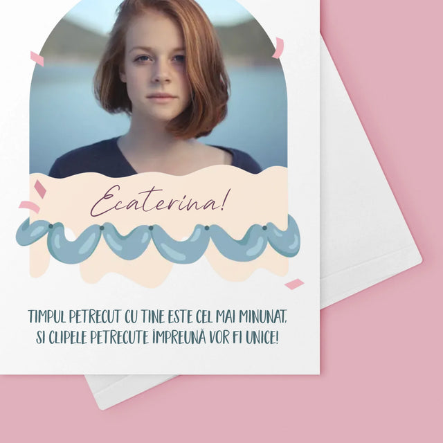 Fotografie Si Semnătură: Ziua De Naștere - Card Cu Felicitări