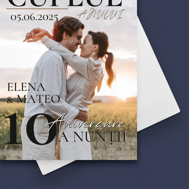 Copertă Derevistă: Cuplul Anului - Card Cu Felicitări