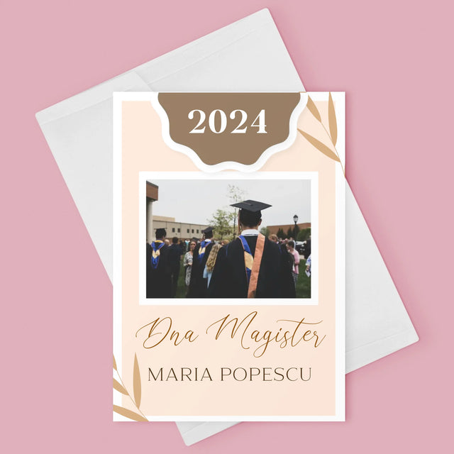 Colaj De Fotografii: Dna Magistră - Card Cu Felicitări