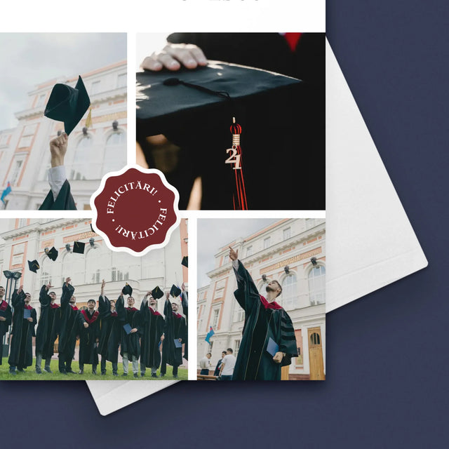 Colaj De Fotografii: Magistru - Card Cu Felicitări