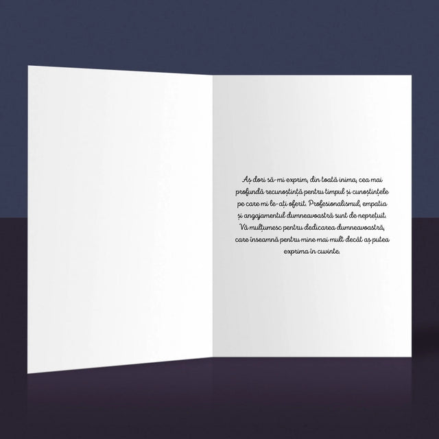 Fotografie Si Semnătură: Teacher Elemente Chimice - Card Cu Felicitări