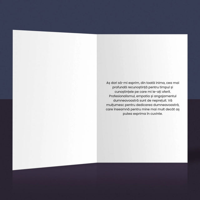 Fotografie Si Semnătură: Profesorul Cu Clasă - Card Cu Felicitări