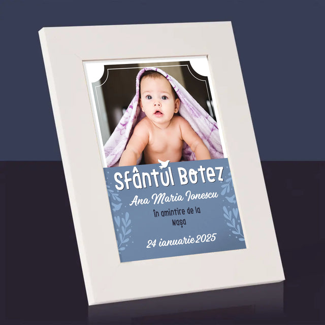 Fotografie Si Semnătură: Sfântul Botez - Ramă Pentru Fotografii (Horizontală)