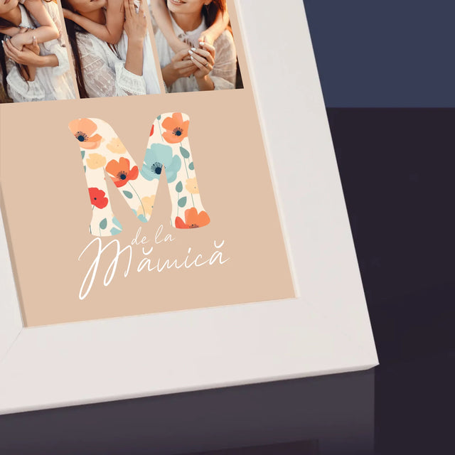 Colaj De Fotografii: M De La Mămică - Ramă Pentru Fotografii (Horizontală)