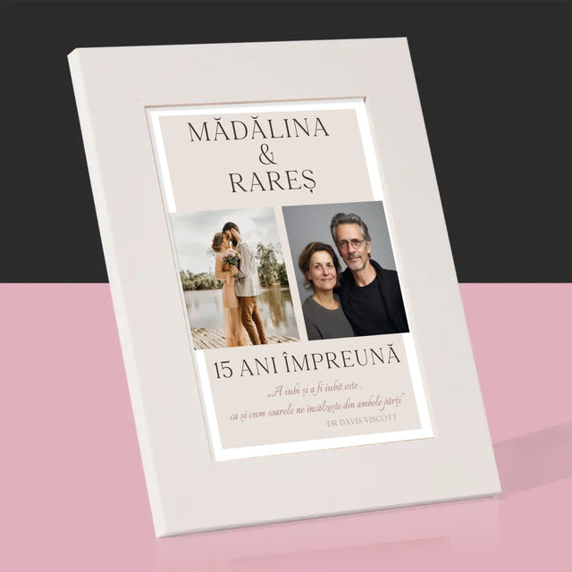 Colaj De Fotografii: A Iubi Și A Fi Iubit - Ramă Pentru Fotografii (Horizontală)